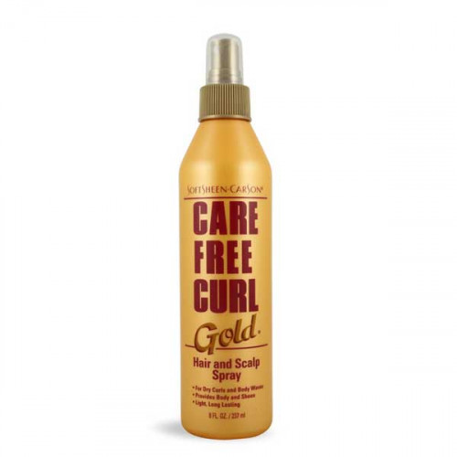 Care Free Curl Gold Hair & Scalp Spray 8oz